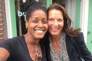 Dolores Leeuwin and Anke van den Boog