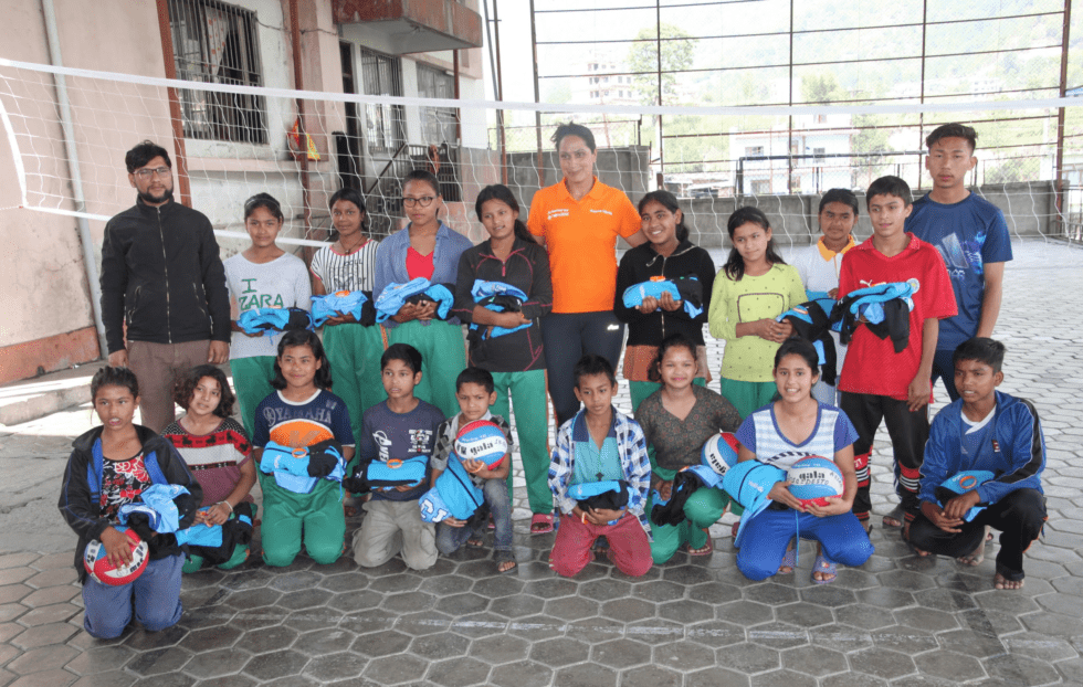 Volleyball training for a better future!